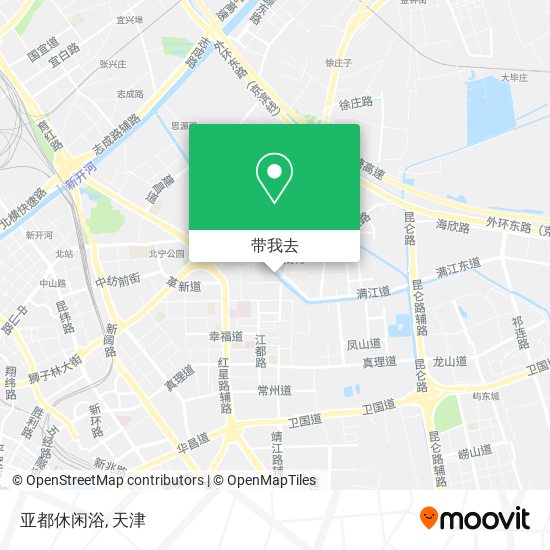 亚都休闲浴地图