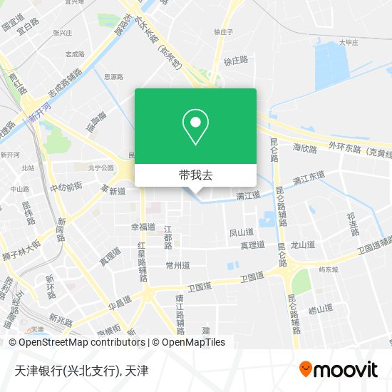 天津银行(兴北支行)地图