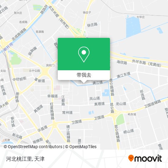 河北桃江里地图