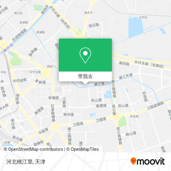 河北桃江里地图