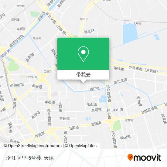 涪江南里-5号楼地图