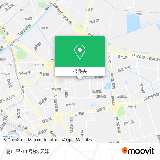 惠山里-11号楼地图