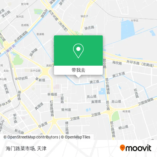 海门路菜市场地图