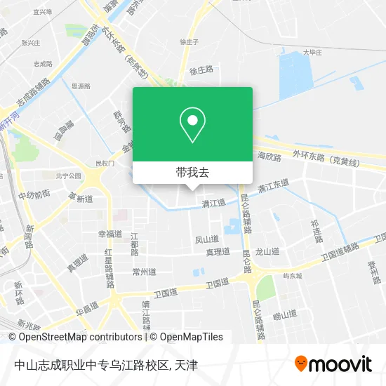 中山志成职业中专乌江路校区地图