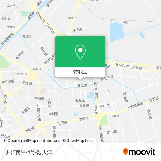 开江南里-4号楼地图