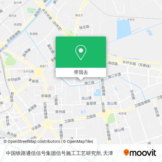 中国铁路通信信号集团信号施工工艺研究所地图
