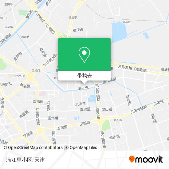 满江里小区地图