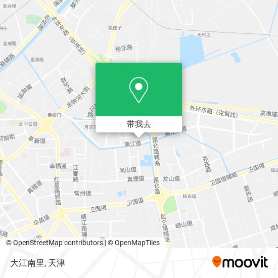 大江南里地图