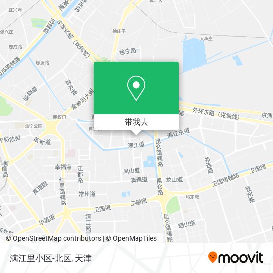 满江里小区-北区地图