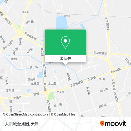 太阳城金旭园地图