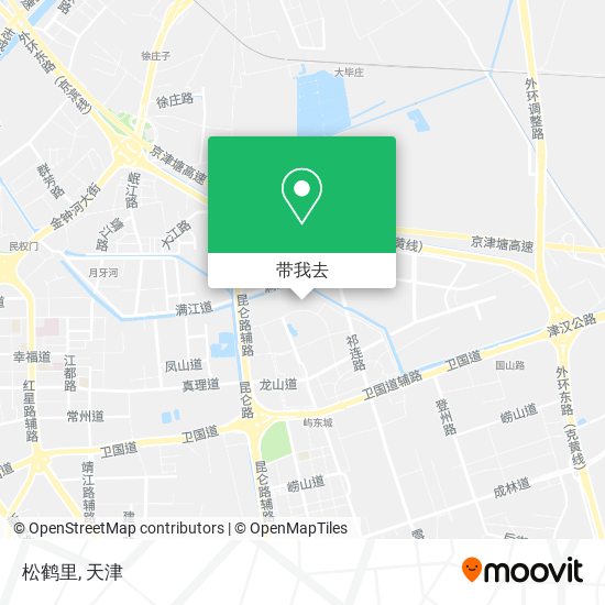 松鹤里地图