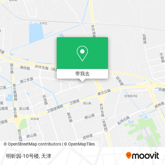 明昕园-10号楼地图