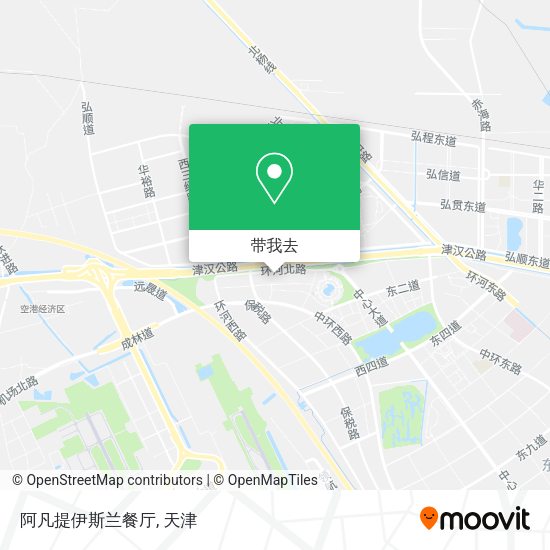 阿凡提伊斯兰餐厅地图