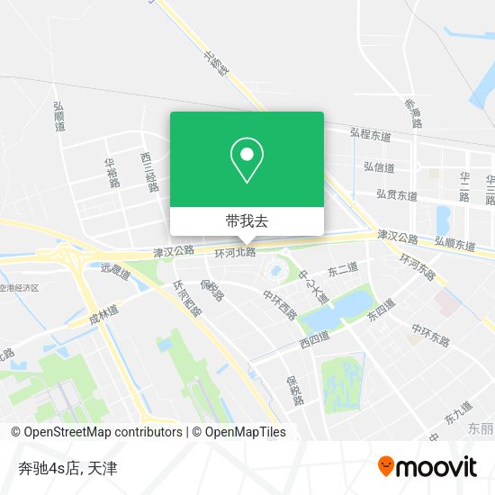 奔驰4s店地图