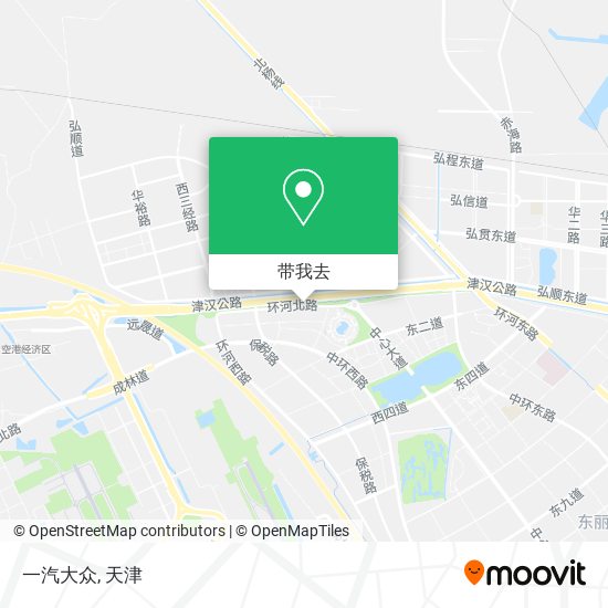 一汽大众地图