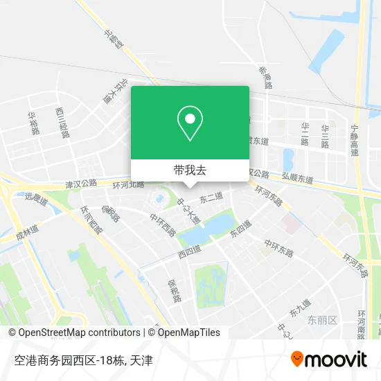 空港商务园西区-18栋地图