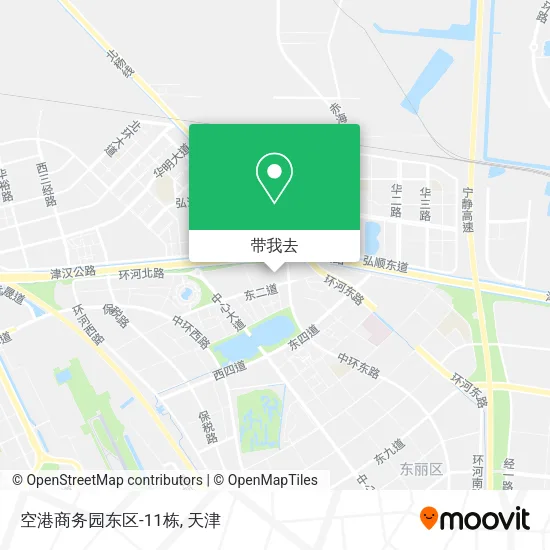 空港商务园东区-11栋地图