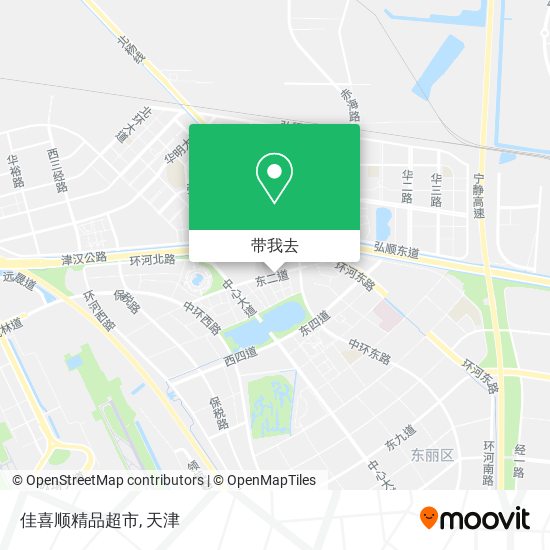 佳喜顺精品超市地图