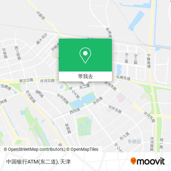 中国银行ATM(东二道)地图