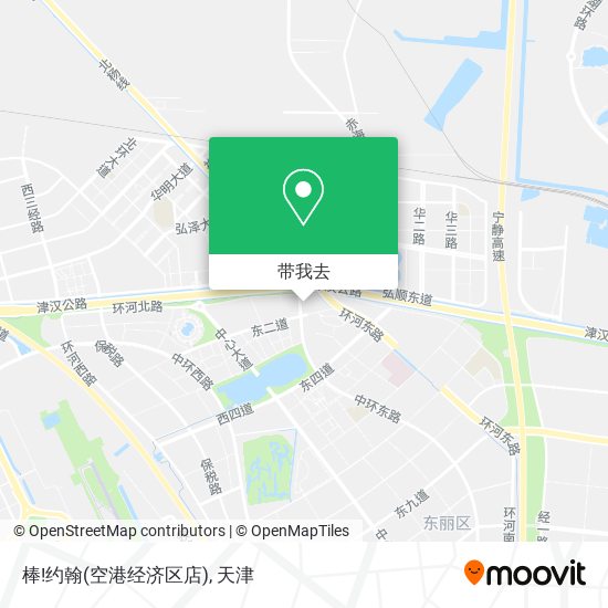 棒!约翰(空港经济区店)地图