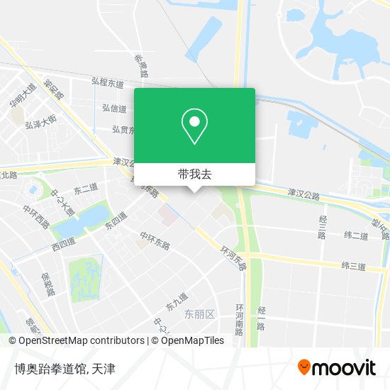 博奥跆拳道馆地图