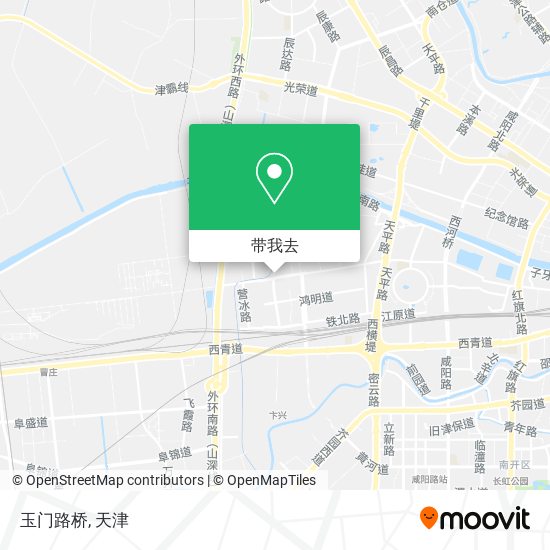 玉门路桥地图