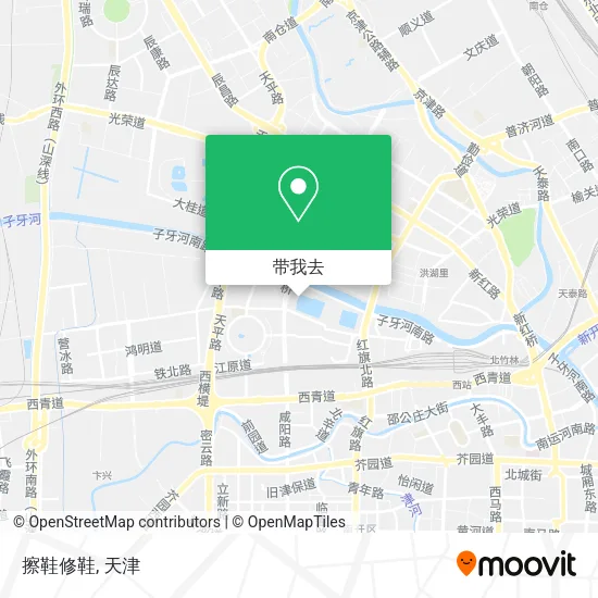 擦鞋修鞋地图