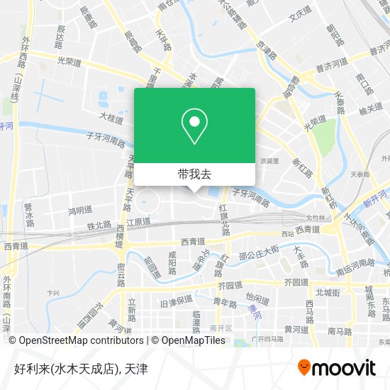 好利来(水木天成店)地图