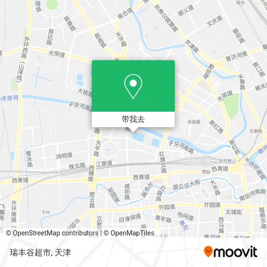 瑞丰谷超市地图