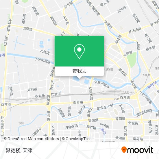 聚德楼地图