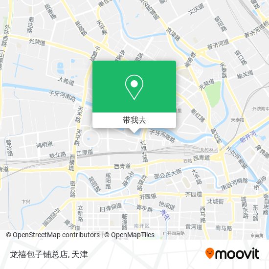 龙禧包子铺总店地图