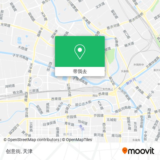 创意街地图
