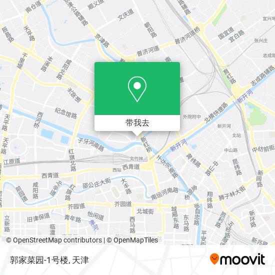 郭家菜园-1号楼地图