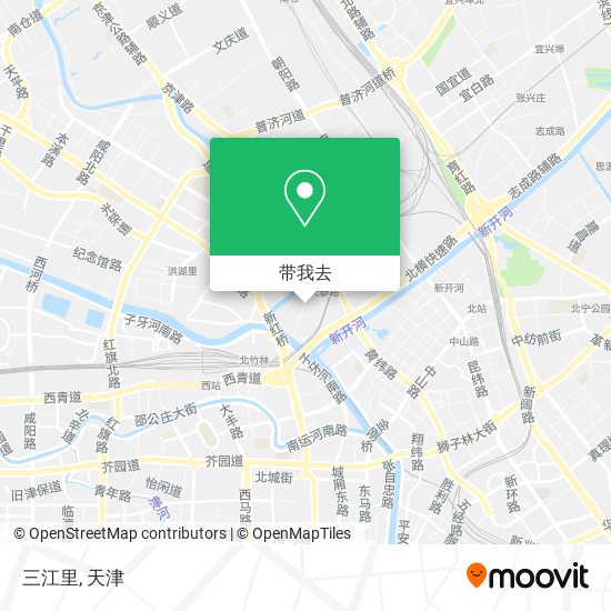 三江里地图