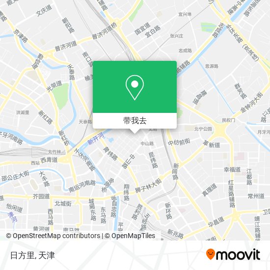 日方里地图
