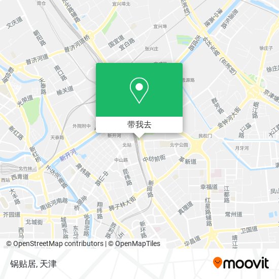锅贴居地图