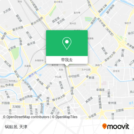 锅贴居地图