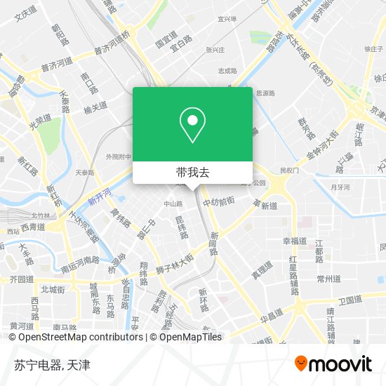 苏宁电器地图
