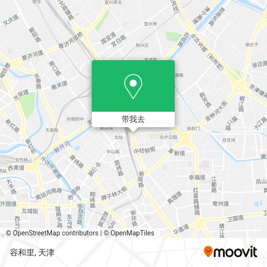 容和里地图