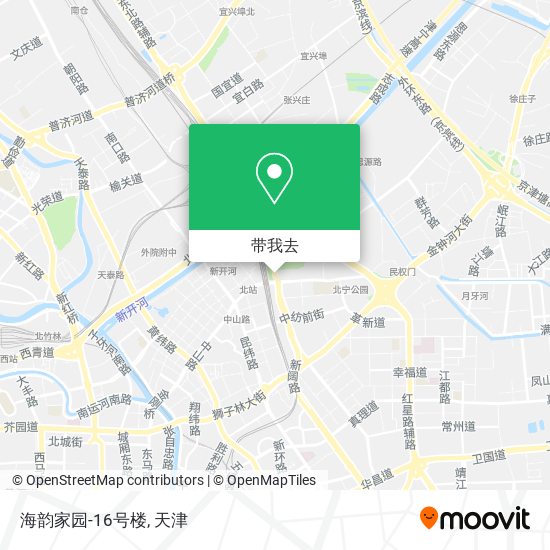 海韵家园-16号楼地图