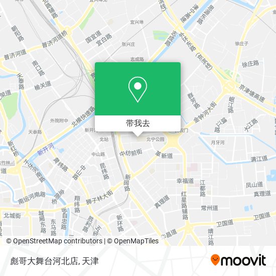 彪哥大舞台河北店地图