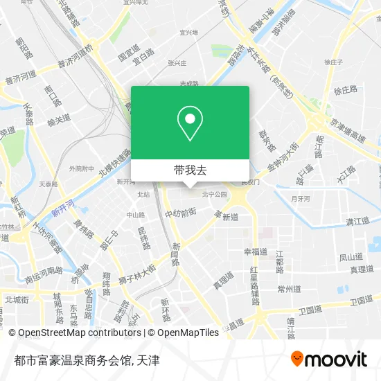 都市富豪温泉商务会馆地图