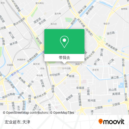 宏业超市地图