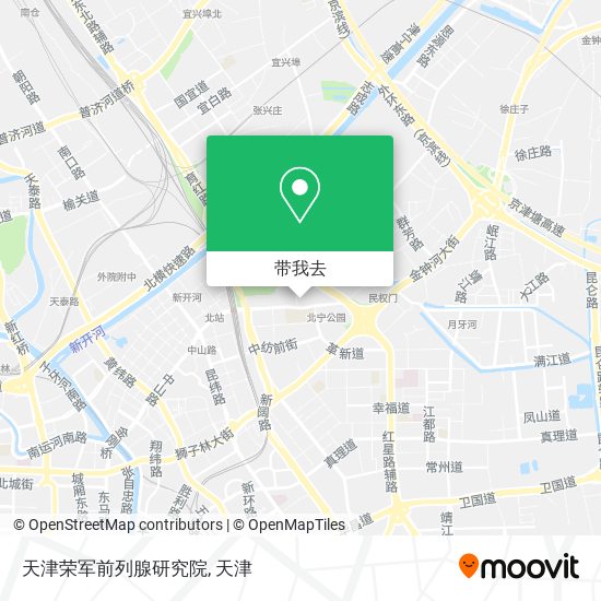 天津荣军前列腺研究院地图