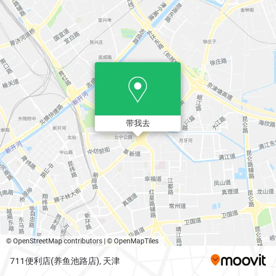 711便利店(养鱼池路店)地图