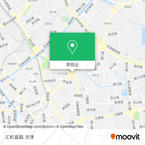 汇旺嘉园地图
