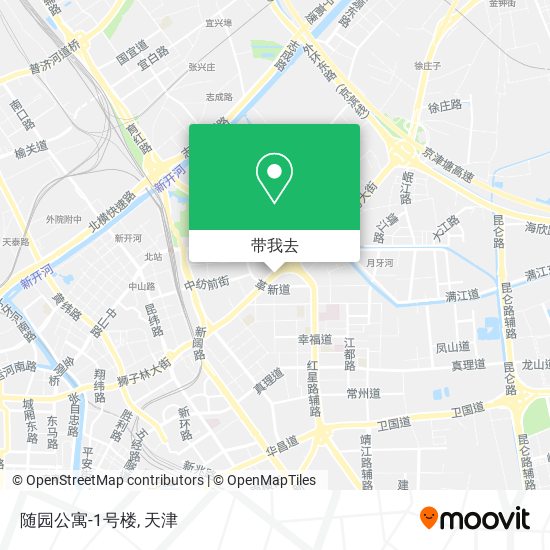 随园公寓-1号楼地图