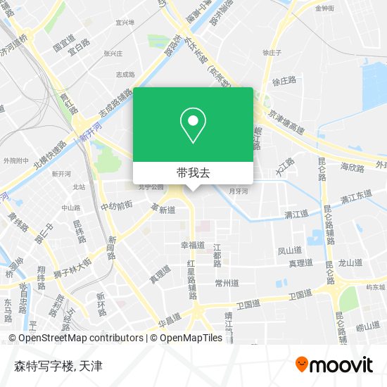森特写字楼地图