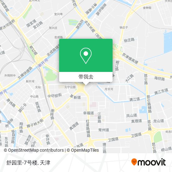 舒园里-7号楼地图