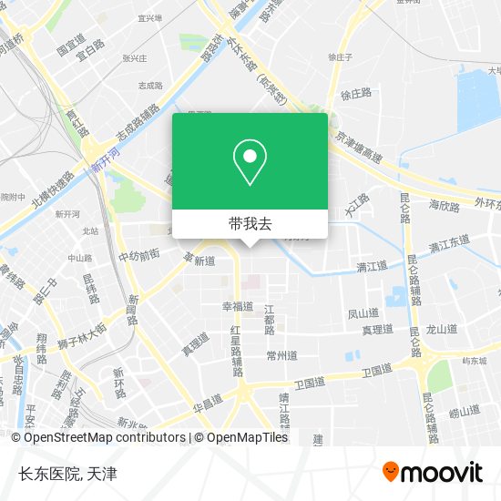 长东医院地图